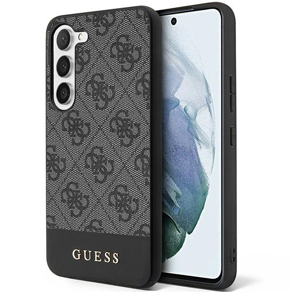 Guess 4G Stripe Collection case for Samsung Galaxy S24+ - blackeng