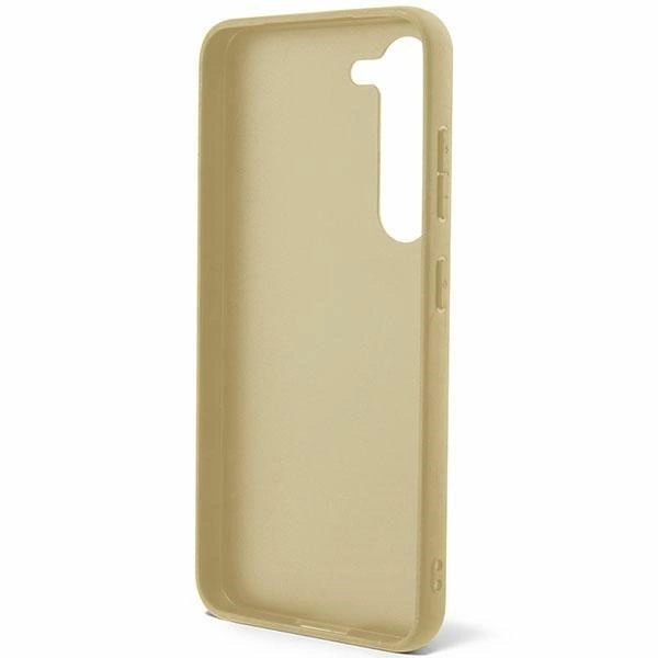 Guess Glitter Script case for Samsung Galaxy S24+ - goldeng