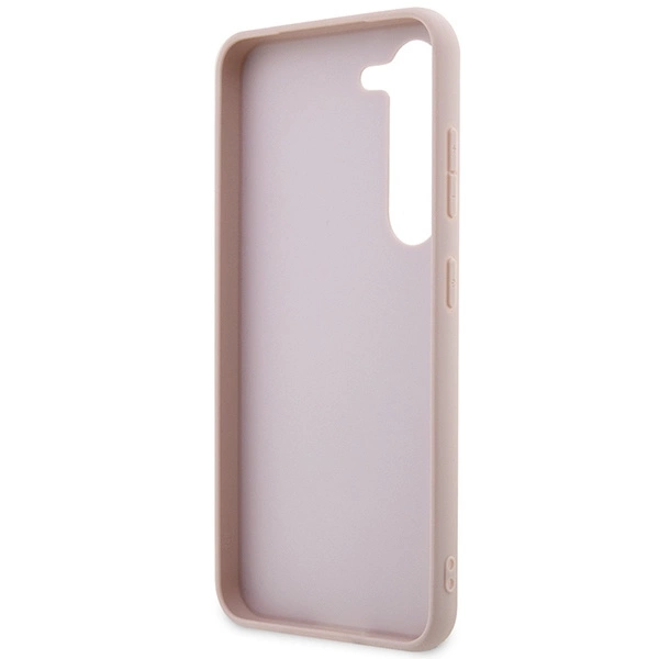 Guess 4G Big Metal Logo Case for Samsung Galaxy S24 - Pinkeng