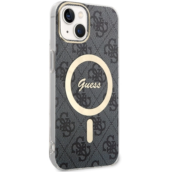 Guess 4G MagSafe case for iPhone 15 Plus / 14 Plus - blackeng