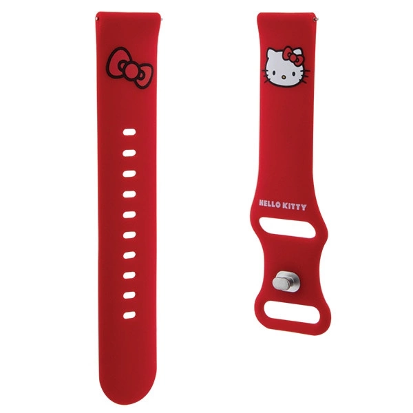 Hello Kitty Silicone Kitty Head strap universal 20mm - redeng