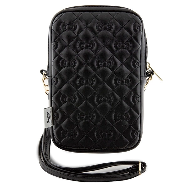 Hello Kitty Quilted Bows Strap bag - blackeng
