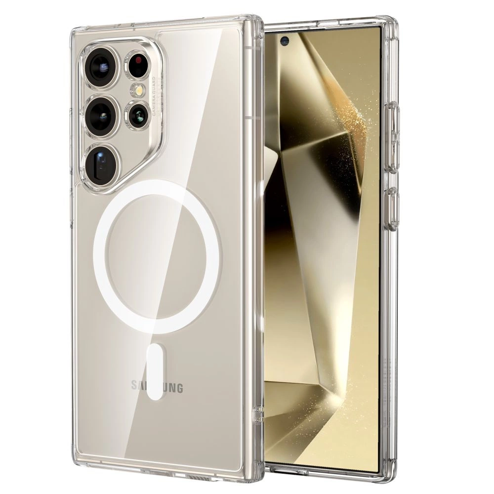 ESR Classic Hybrid Halolock Case with MagSafe for Samsung Galaxy S24 Ultra - Cleareng