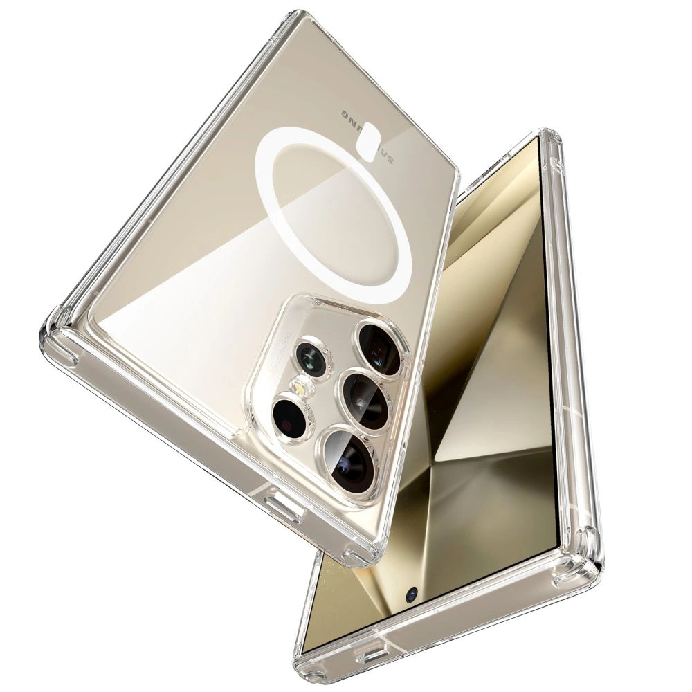 ESR Classic Hybrid Halolock Case with MagSafe for Samsung Galaxy S24 Ultra - Cleareng