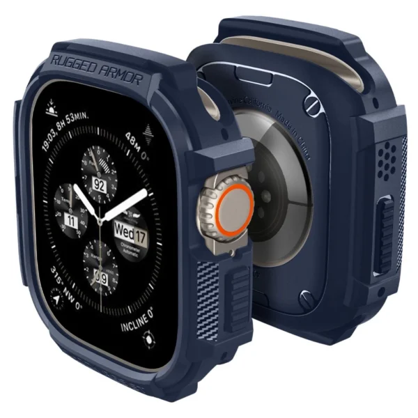 Spigen Rugged Armor Case for Apple Watch Ultra 1 / 2 (49mm) - Navy Blueeng