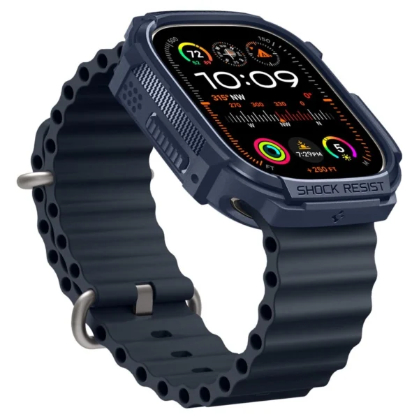Spigen Rugged Armor Case for Apple Watch Ultra 1 / 2 (49mm) - Navy Blueeng