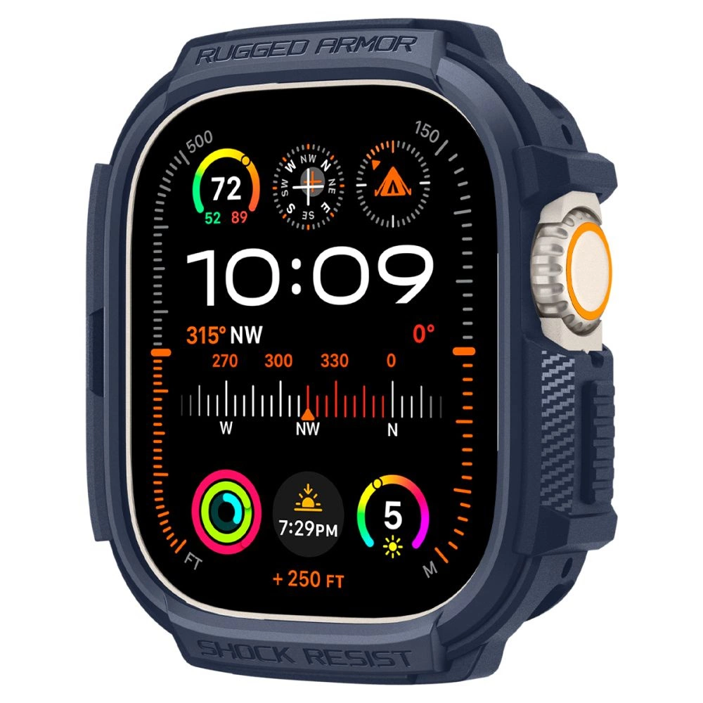 Spigen Rugged Armor Case for Apple Watch Ultra 1 / 2 (49mm) - Navy Blueeng