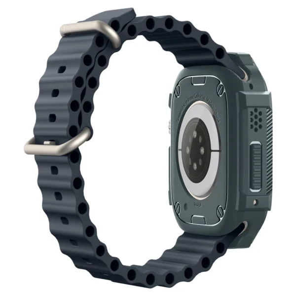 Spigen Rugged Armor Case for Apple Watch Ultra 1/2 (49mm) - Dark Greeneng