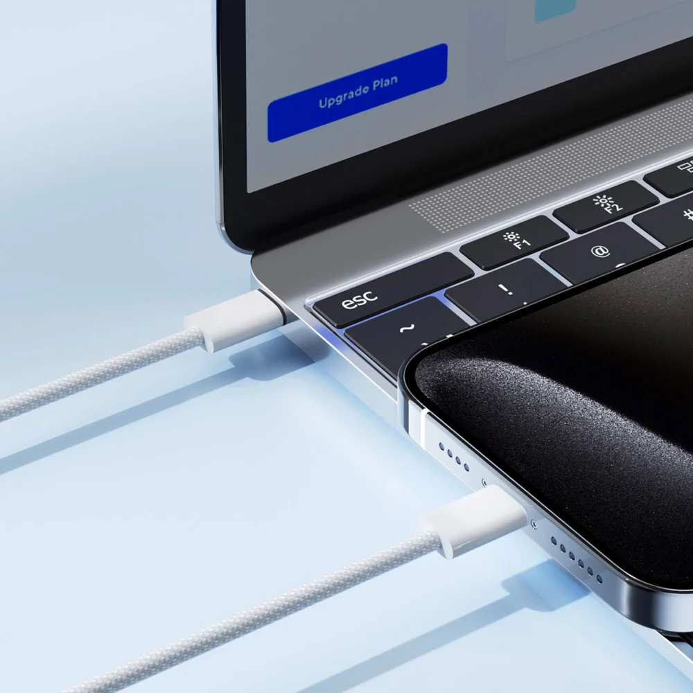Joyroom Ben Series S-A45 USB-C / USB-C 60W Cable 1m - Whiteeng
