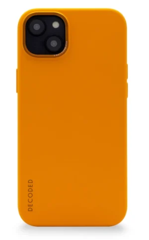 Decoded Silicone Case with MagSafe for iPhone 13 / iPhone 14 - orangeeng