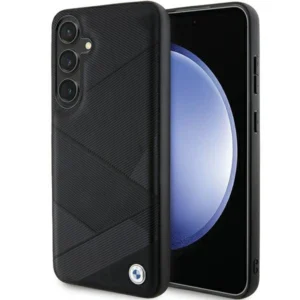 BMW BMHCS24M23RCGPK S24+ S926 black/black hardcase Signature Leather Crossing Lines Patterneng