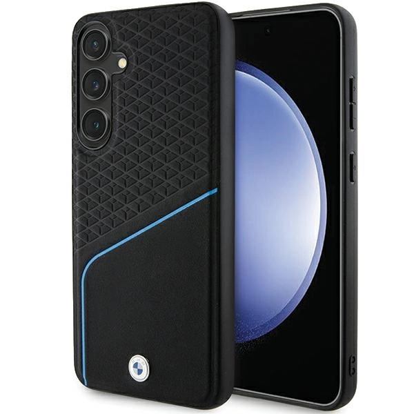 BMW BMHMS24S23RDCLK S24 S921 black/black hardcase Signature Leather Textured & Line MagSafeeng