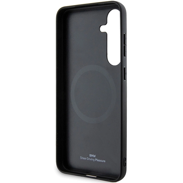 BMW BMHMS24S23RDCLK S24 S921 black/black hardcase Signature Leather Textured & Line MagSafeeng
