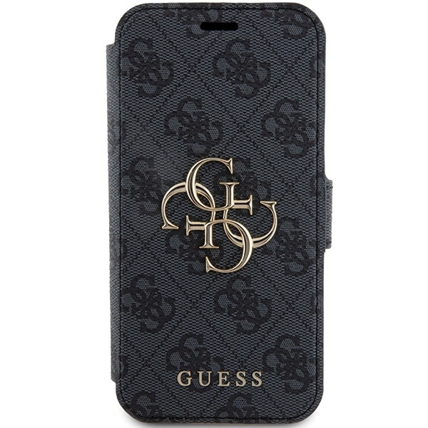 Guess 4G Metal Logo case for iPhone 15 Pro - grayeng