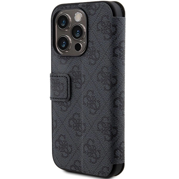 Guess 4G Metal Logo case for iPhone 15 Pro - grayeng