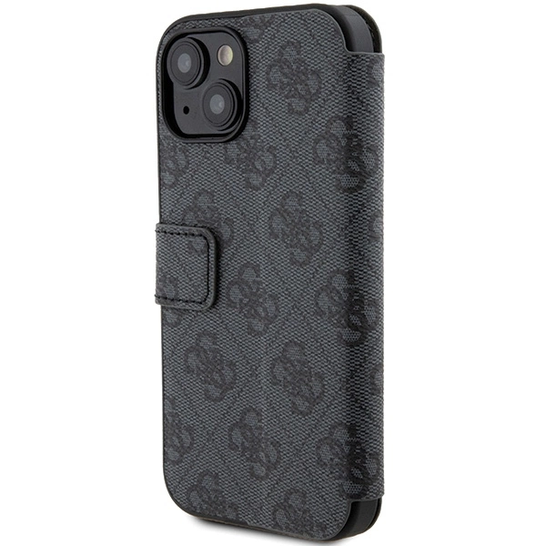 Guess 4G Metal Logo case for iPhone 15 / 14 / 13 - grayeng