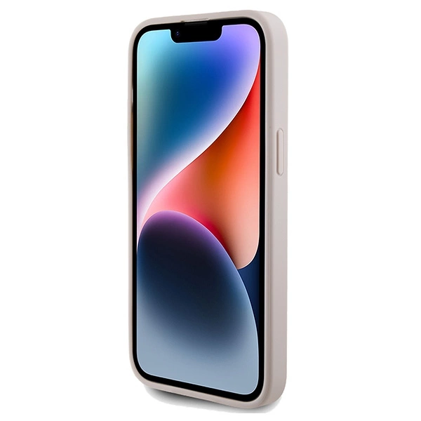 Guess 4G Stripe Collection case for iPhone 14 Pro Max - pinkeng