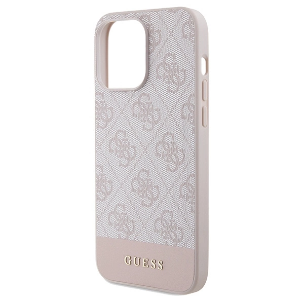 Guess 4G Stripe Collection case for iPhone 14 Pro Max - pinkeng