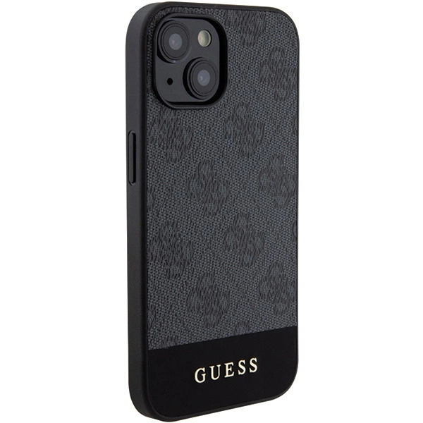 Guess 4G Stripe Collection case for iPhone 15 / 14 / 13 - grayeng