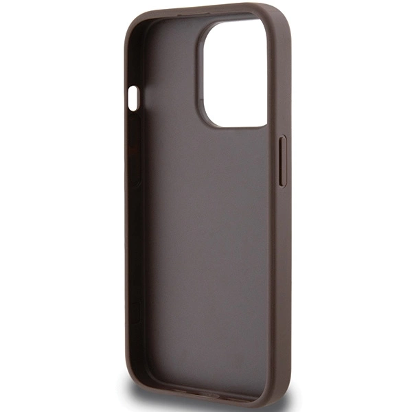 Guess 4G Stripe Collection case for iPhone 15 Pro Max - browneng