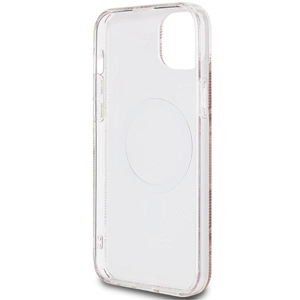 Guess IML GCube MagSafe case for iPhone 15 / 14 / 13 - browneng