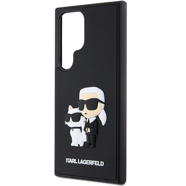Karl Lagerfeld 3D Rubber Karl&Choupette case for Samsung Galaxy S24 Ultra - blackeng