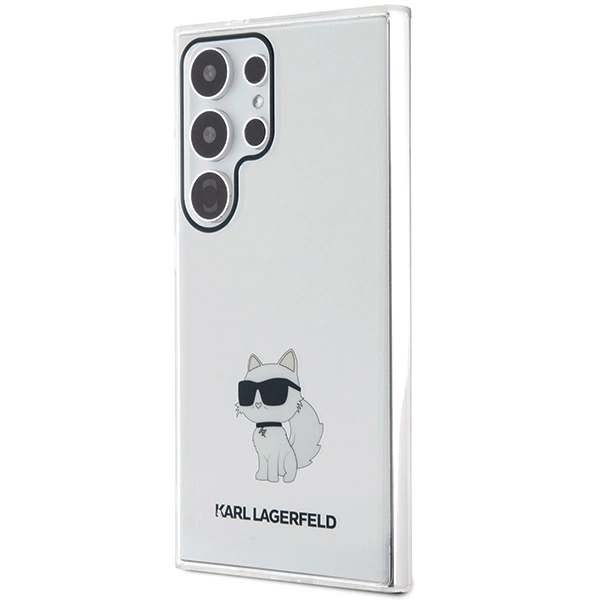 Karl Lagerfeld IML Choupette case for Samsung Galaxy S24 Ultra - transparenteng