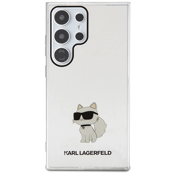Karl Lagerfeld IML Choupette case for Samsung Galaxy S24 Ultra - transparenteng