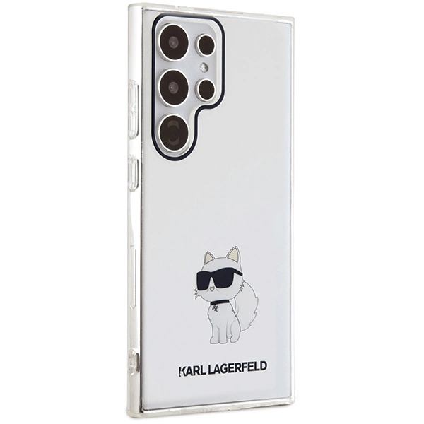 Karl Lagerfeld IML Choupette case for Samsung Galaxy S24 Ultra - transparenteng