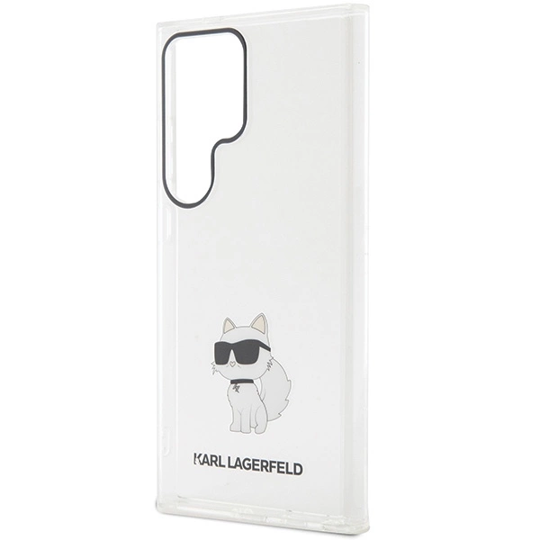 Karl Lagerfeld IML Choupette case for Samsung Galaxy S24 Ultra - transparenteng