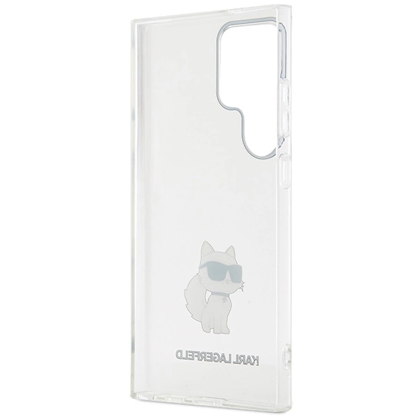 Karl Lagerfeld IML Choupette case for Samsung Galaxy S24 Ultra - transparenteng