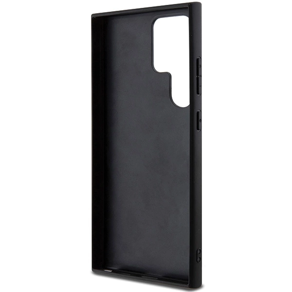 Karl Lagerfeld KLHCS24LPSAKCMPK S24 Ultra S928 hardcase black/black Saffiano Karl & Choupette Metal Pineng