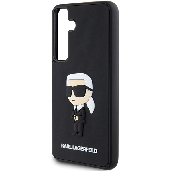 Karl Lagerfeld 3D Rubber Ikonik case for Samsung Galaxy S24+ - blackeng