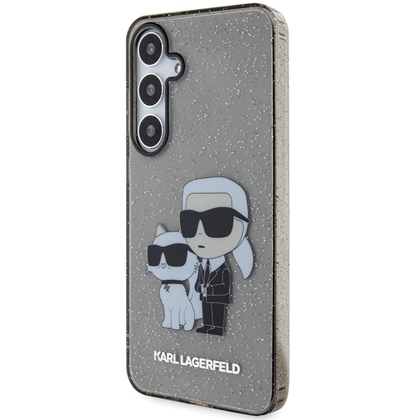 Karl Lagerfeld KLHCS24MHNKCTGK S24+ S926 black/black hardcase Glitter Karl&Choupetteeng