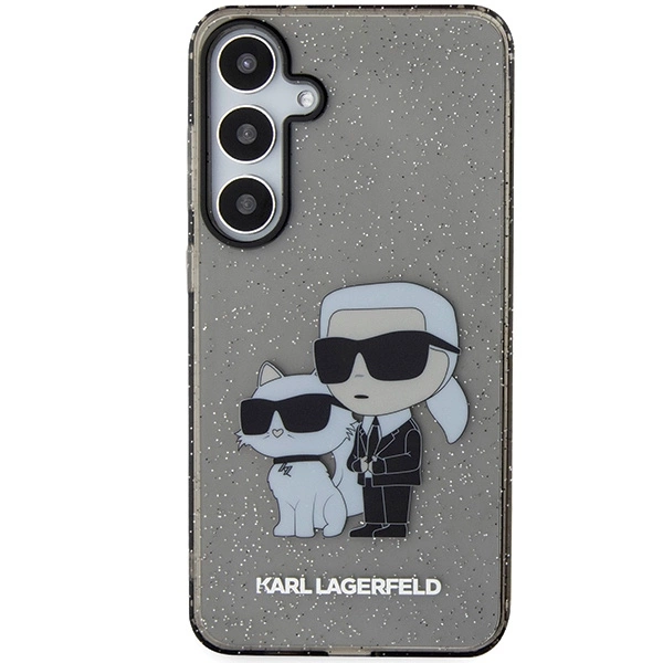 Karl Lagerfeld KLHCS24MHNKCTGK S24+ S926 black/black hardcase Glitter Karl&Choupetteeng