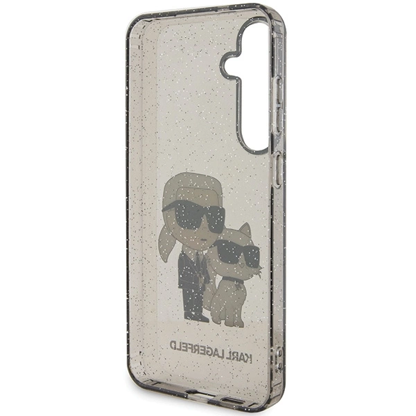 Karl Lagerfeld KLHCS24MHNKCTGK S24+ S926 black/black hardcase Glitter Karl&Choupetteeng