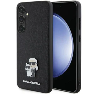 Karl Lagerfeld KLHCS24MPSAKCMPK S24+ S926 hardcase black/black Saffiano Karl & Choupette Metal Pineng