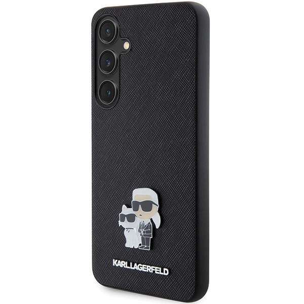 Karl Lagerfeld KLHCS24MPSAKCMPK S24+ S926 hardcase black/black Saffiano Karl & Choupette Metal Pineng