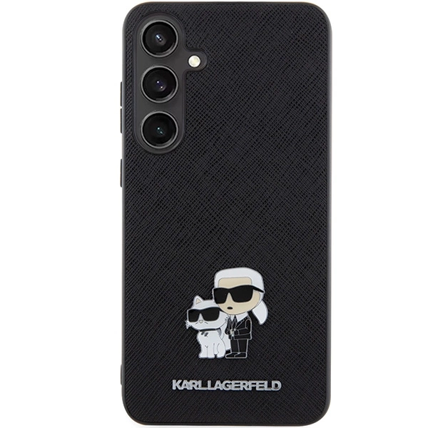 Karl Lagerfeld KLHCS24MPSAKCMPK S24+ S926 hardcase black/black Saffiano Karl & Choupette Metal Pineng