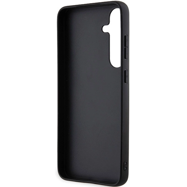 Karl Lagerfeld Gripstand Saffiano Karl&Choupette Pins case for Samsung Galaxy S24 - blackeng