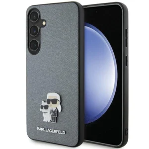 Karl Lagerfeld KLHCS24SPSAKCMPG S24 S921 hardcase gray/gray Saffiano Karl & Choupette Metal Pineng