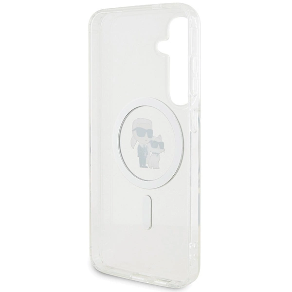 Karl Lagerfeld IML Karl&Choupette MagSafe case for Samsung Galaxy S24 - transparenteng
