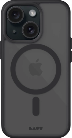 LAUT Huex Protect case with MagSafe for iPhone 13 / 14 / 15 - blackeng