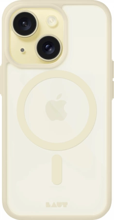 LAUT Huex Protect case with MagSafe for iPhone 13 / 14 / 15 - yelloweng