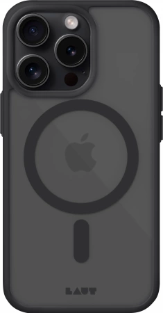 LAUT Huex Protect case with MagSafe for iPhone 15 Pro - blackeng