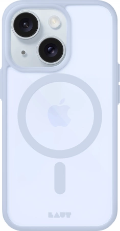 Etui LAUT Huex Protect z MagSafe do iPhone 14 Plus / 15 Plus - jasnoniebieskiepol