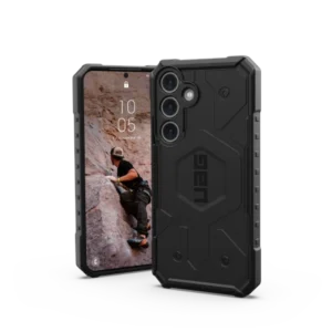 UAG Pathfinder Magnet case for Samsung Galaxy S24 with magnetic module - blackeng