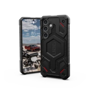 UAG Monarch case for Samsung Galaxy S24 - black kevlareng