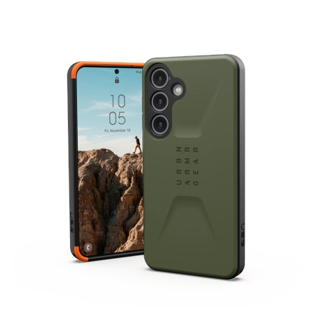 159802_1 UAG Civilian case for Samsung Galaxy S24 - greeneng
