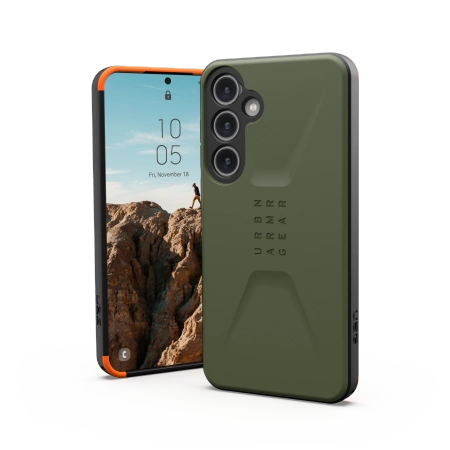 UAG Civilian case for Samsung Galaxy S24+ - greeneng